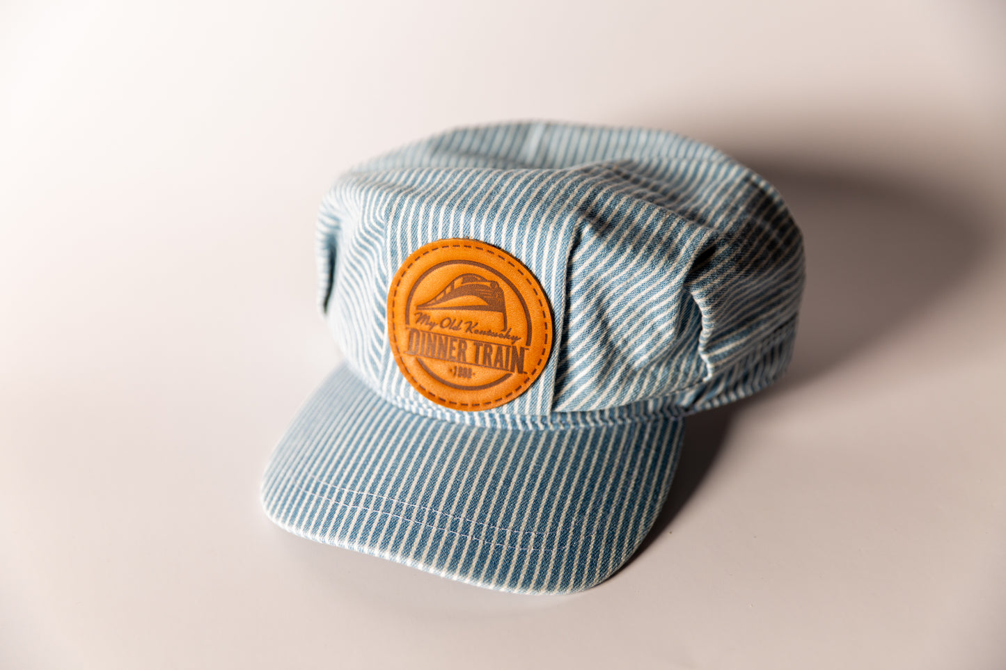 Kids Blue Engineer Hat with Patch