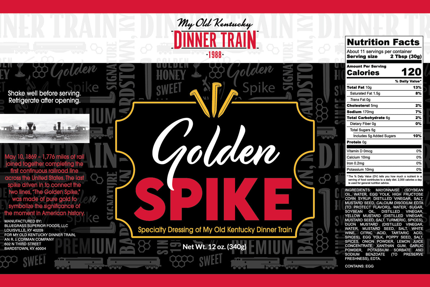 Golden Spike Dressing