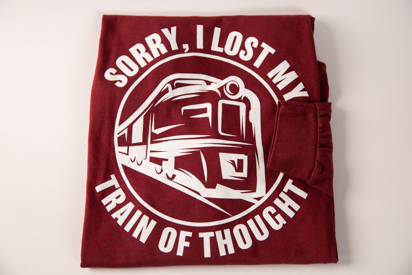 T-Shirt: Long Sleeve Maroon