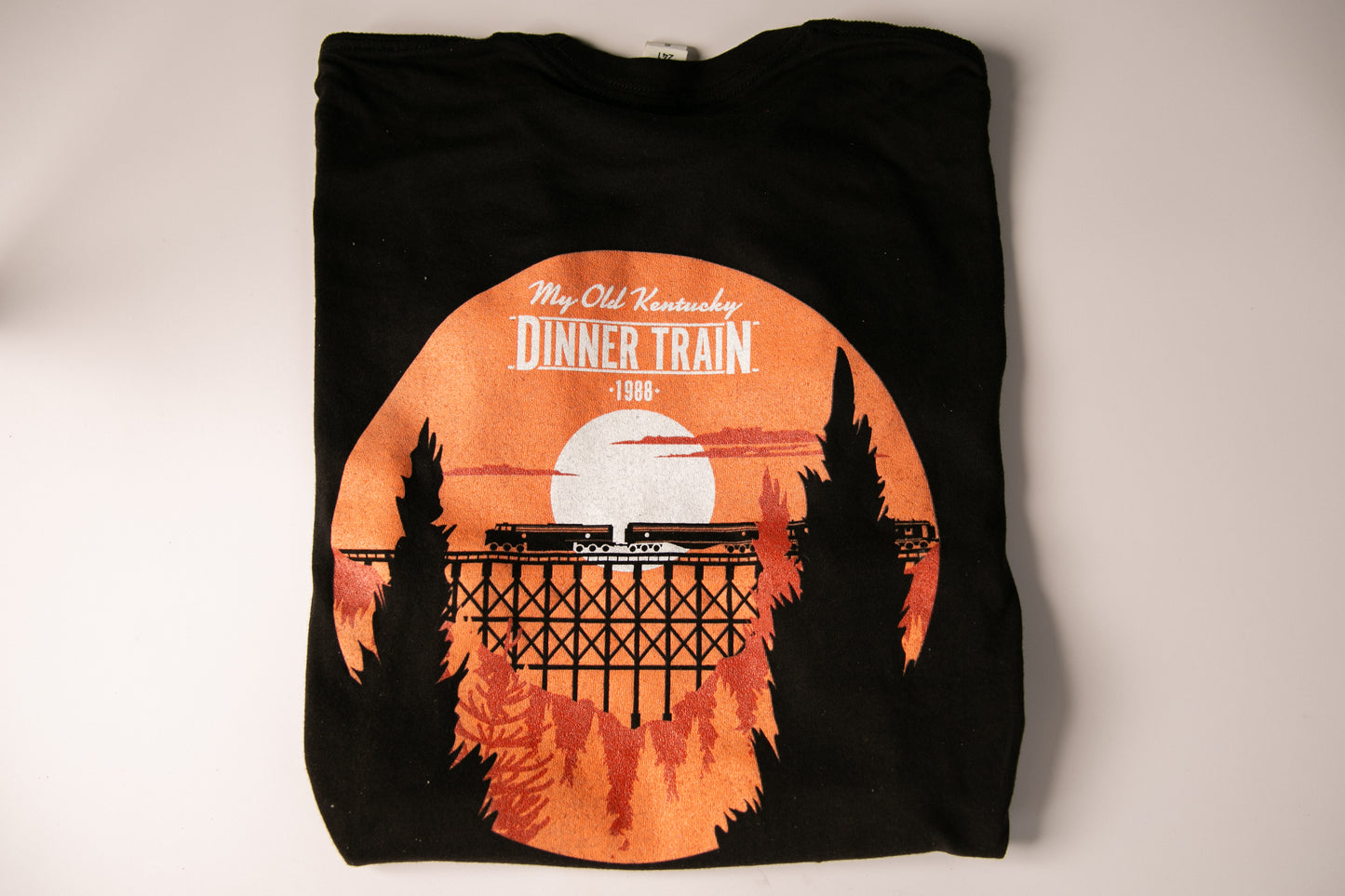 T-Shirt: Black Trestle