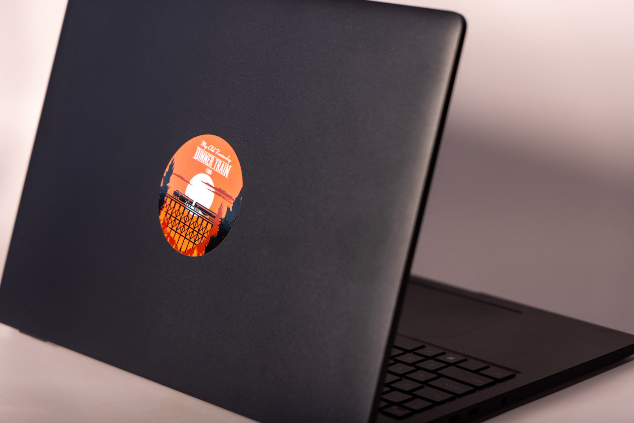 Sticker: Trestle Sunset Circle