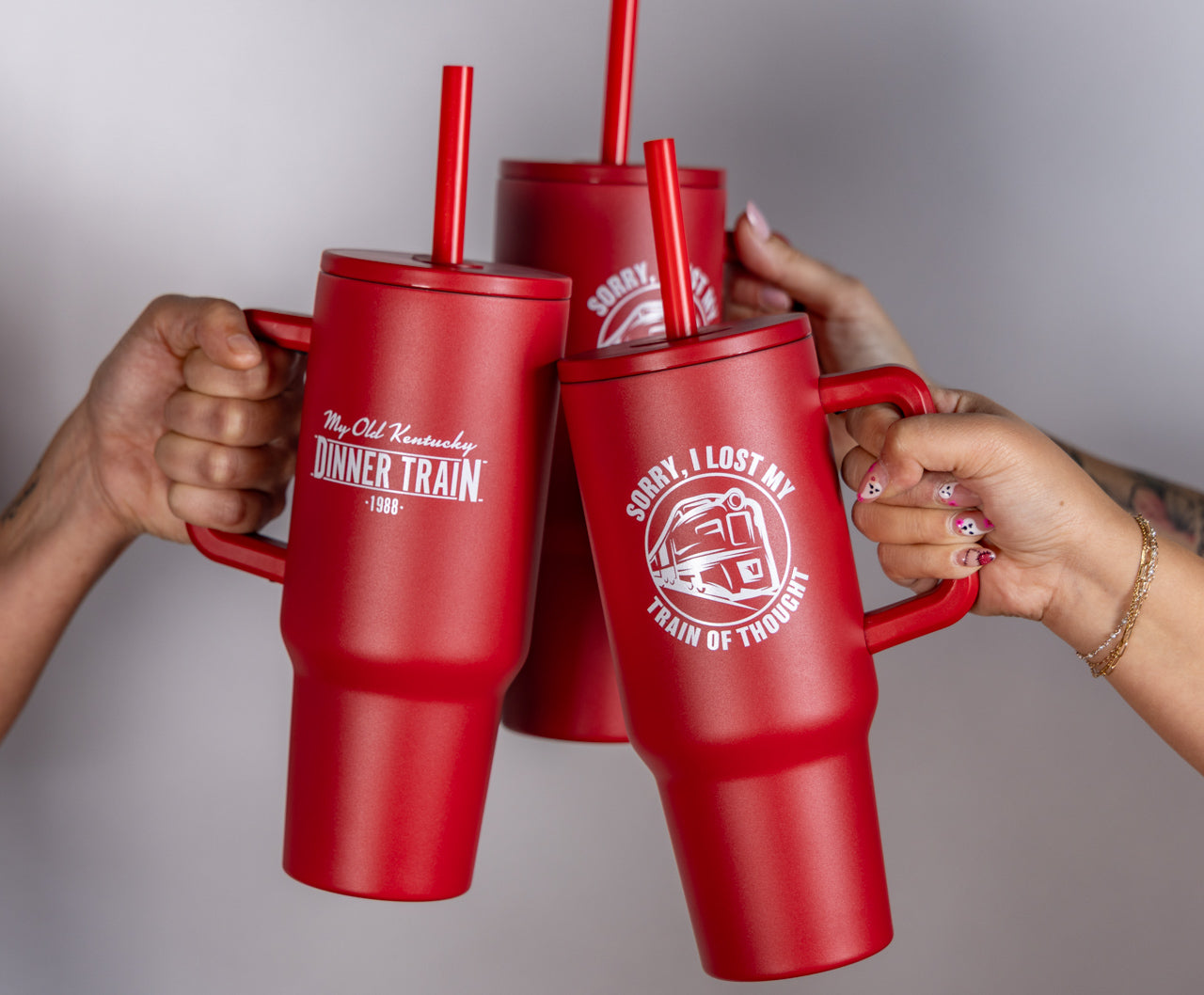 40oz Red Tumbler