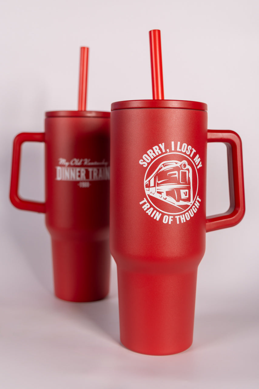 40oz Red Tumbler