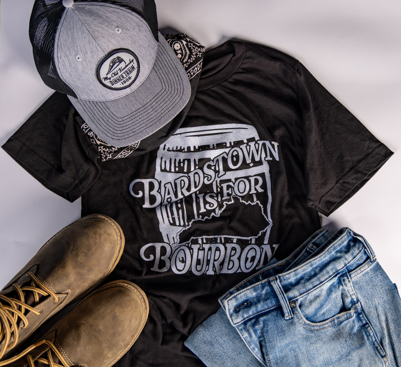 T-Shirt: A Black Bourbon