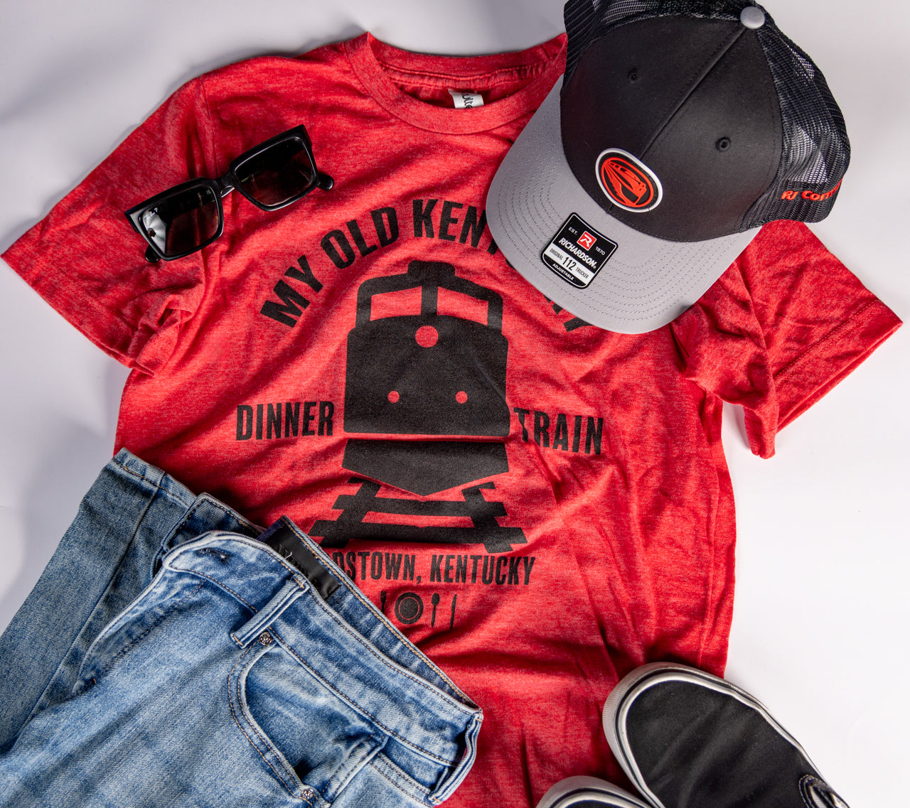 Red T-Shirt: My Old Kentucky Dinner Train