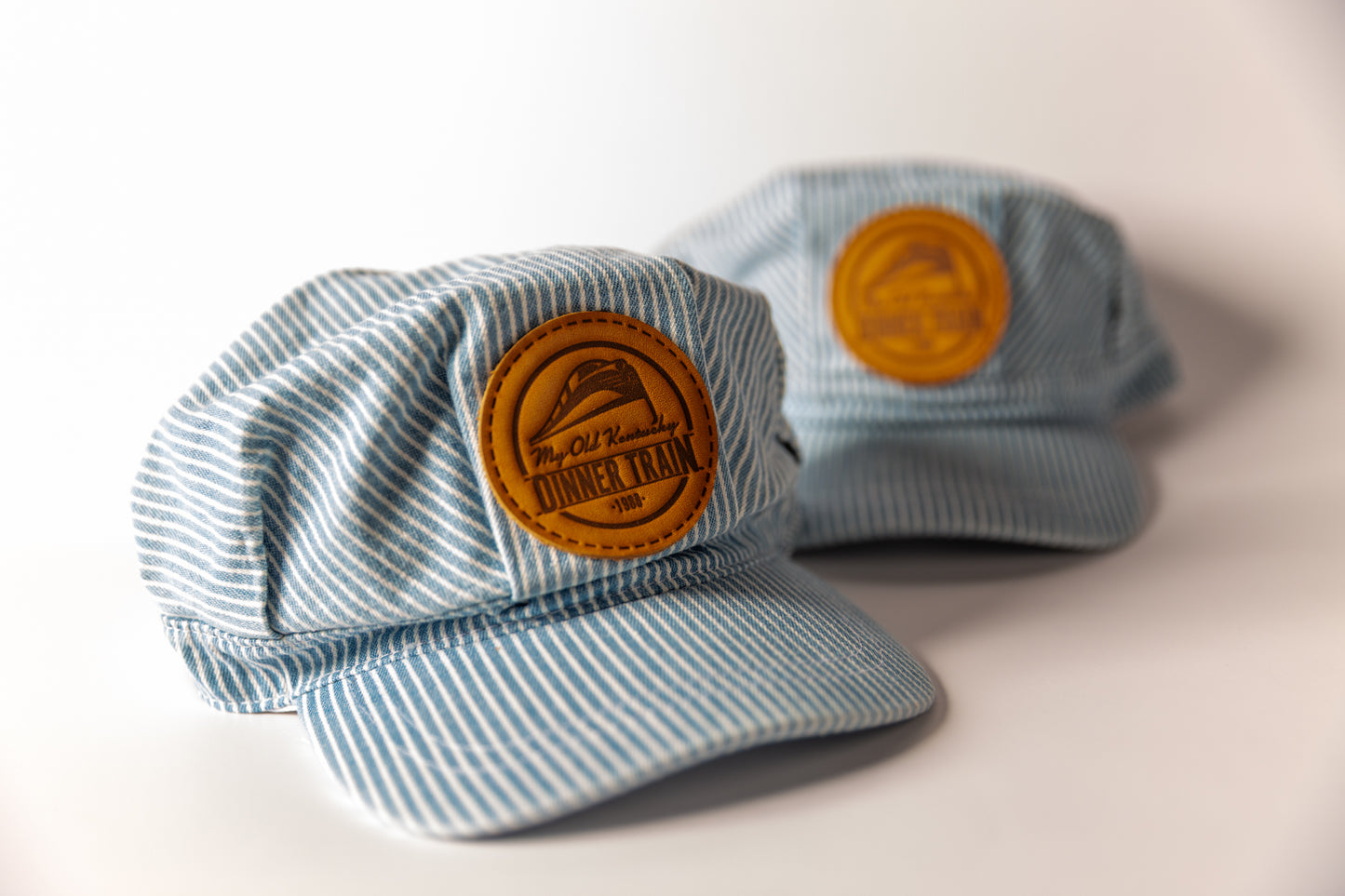 Kids Blue Engineer Hat with Patch