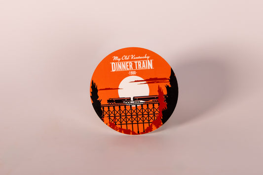 Sticker: Trestle Sunset Circle