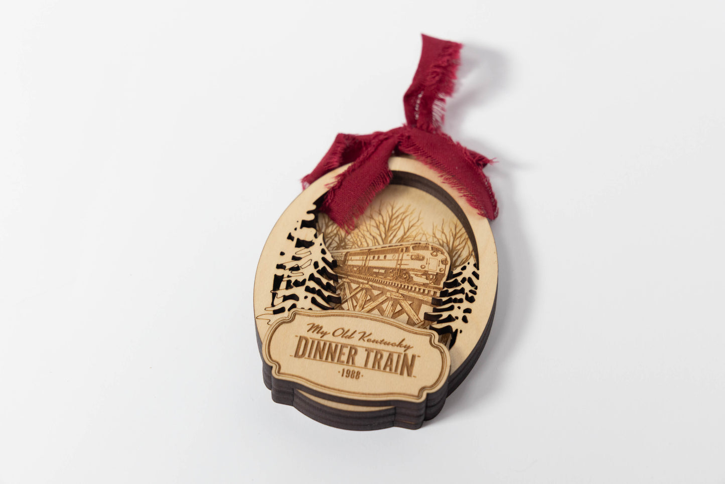 My Old Kentucky Dinner Train 3D Ornament