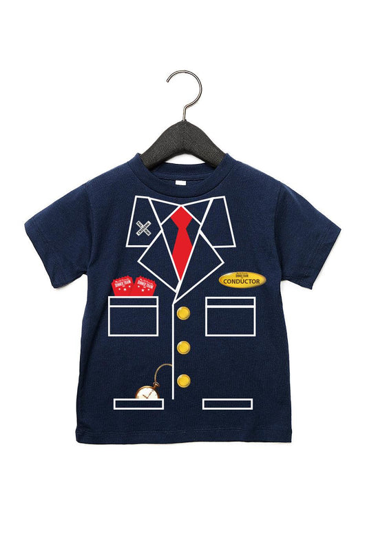 T-shirt: Y Navy Conductor